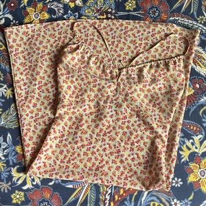 y2k vtg 90s express world brand floral slip dress - size 3/4